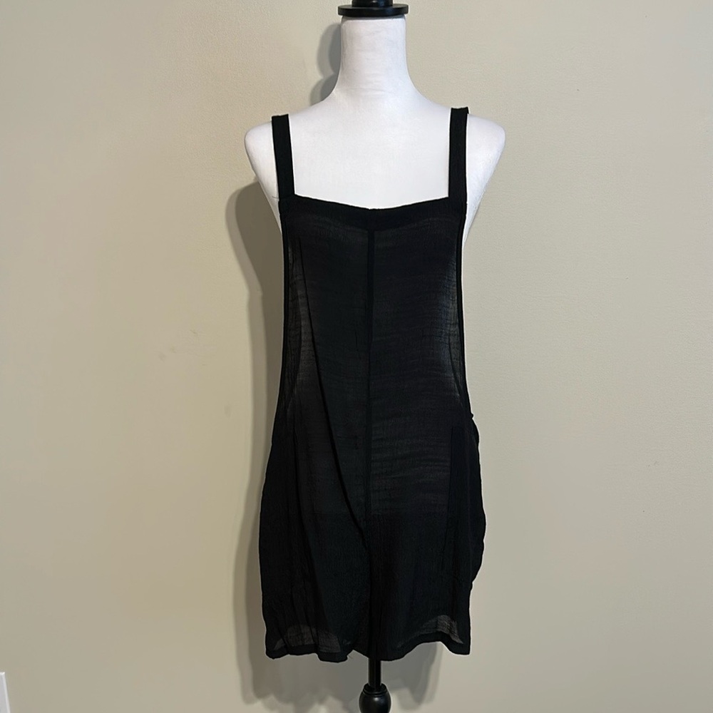 SHEIN Black Swim Coverup